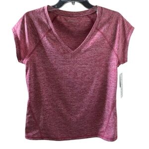 ID Ideology Performance Heathered Tee light pink size medium new with tags